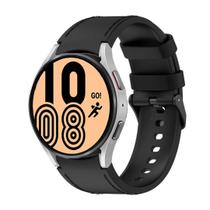 Pulseira Silicone material sintético Para Galaxy Watch4 44Mm