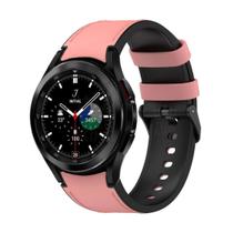 Pulseira Silicone material sintético Para Galaxy Watch4 46mm