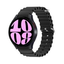 Pulseira Silicone Oceano Curva Compatível com Galaxy Watch 6