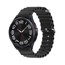 Pulseira Silicone Oceano Curva Para Galaxy Watch 6 Classic