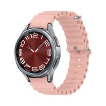 Pulseira Silicone Oceano Curva Para Galaxy Watch 6 Classic