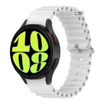 Pulseira Silicone Ondulada Confortável Para Watch6 44Mm