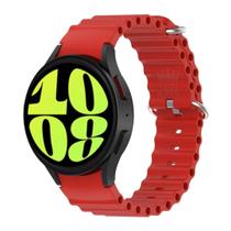 Pulseira Silicone Ondulada Confortável Para Watch6 44Mm