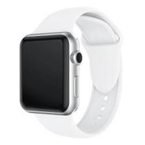 Pulseira Silicone para Applee Waatch 38mnm e 40mnm - branco Pulseira Silicone para Applee Waatch 38mnm e 40mnm - branco