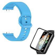 Pulseira Silicone Para Galaxy Fit 3 + Pelicula Silicone - Tech King