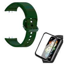 Pulseira Silicone Para Galaxy Fit 3 + Pelicula Silicone