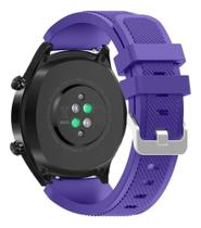 Pulseira Silicone Para Gear S3 e Galaxy Watch 46mm, Gtr 47mm, Gear 2, Gear 2 Neo Cor Roxo