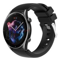 Pulseira Silicone Para Gtr 3/ Gtr3 Pro - Preto