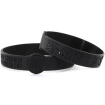 Pulseira Silicone Sacudido's - São bento - Preta Pulseira Silicone Sacudido's - São bento - Preta