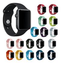 Pulseira Silicone Sport Para Apple Watch S10 Ultra 42-49mm