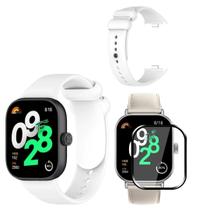 Pulseira Silicone Sport Para Redmi Watch 4 + Pelicula 3D