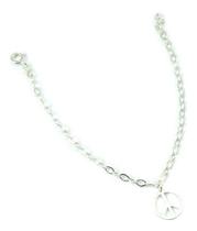 Pulseira Simbolo Da Paz Prata Legítima 925