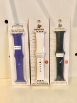 Pulseira smart watch emburrachada 38mm