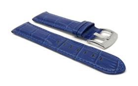 Pulseira Smartwatch Bandini, 22 mm, azul, estilo jacaré