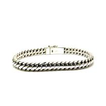Pulseira Snake Meia Cana 8 milímetros Laminada Em Prata de Lei 925 24494 Pulseira Snake Meia Cana 8 milímetros Laminada Em Prata de Lei 925 24494