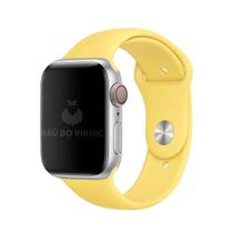 Pulseira Sport Amarelo Ginger Compatível Com Apple Watch