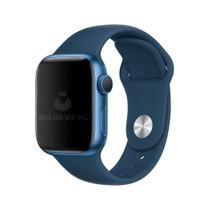 Pulseira Sport Azul Abyss Compatível Com Apple Watch - Baú do Viking