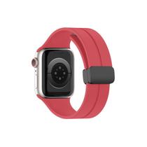 Pulseira Sport Fecho Magnético Deployant Compatível com AppleWatch Series 1 2 3 4 5 6 SE 7 8 Ultra