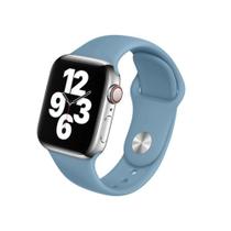 Pulseira Sport Lisa Silicone Compatível Apple Watch e IWO 42mm, 44mm, 45mm e 49mm