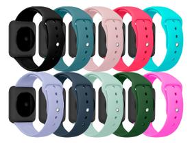 Pulseira Sport Lisa Silicone relógio Smartwatch 45 a 49mm Pulseira Sport Lisa Silicone relógio Smartwatch 45 a 49mm