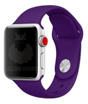 Pulseira Sport ML Violeta Compatível Apple Watch 44mm - Baú do Viking