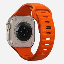 Pulseira sport strap Para Watch 42/44/45mm - Laranja