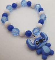 Pulseira Stitch De Miçanga Infantil