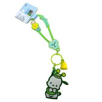 Pulseira Strap para Celular Sanrio Pochacco com Flor Miniso