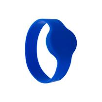 Pulseira tag rfid silicone azul nice linear
