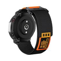 Pulseira Tática De Nylon Para Huami Amazfit T-rex 2 3, Faixa Elástica Ultra Flexível Para Esportes