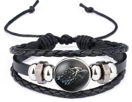 Pulseira TCB Creations Game TV Thrones Lobo Stark Pulseira TCB Creations Game TV Thrones Lobo Stark