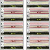 Pulseira Tecido Bordado Ajustável, Ideal para Presentes Estilo boho