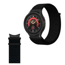 Pulseira Tecido De Nylon Loop Para Galaxy Watch 5 Pro 45mm
