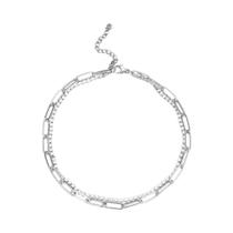 Pulseira Tennis Iced out De 2mm Em Ouro E Prata Para Mulheres, Joia De Aço Inoxidável Com Zircônia Pulseira Tennis Iced out De 2mm Em Ouro E Prata Para Mulheres, Joia De Aço Inoxidável Com Zircônia