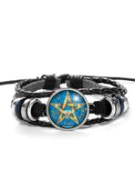 Pulseira Tetragrammaton YHWH O Nome Sagrado de Deus Unissex e Ajustável