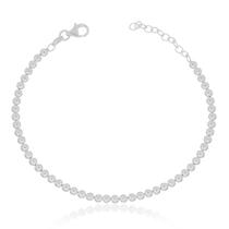 Pulseira Tiff Bolinhas Prata 925