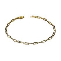 Pulseira Tijolinho de quina de mueda antega 3mm Pulseira Tijolinho de quina de mueda antega 3mm
