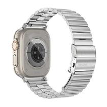 Pulseira titan steel p/ watch 49/45mm (cinza)