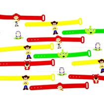 Pulseira Toy Story 10un Tema Aniversário Festa Lembrancinha Filme Desenho Promo