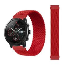 Pulseira Trançada Nylon Elástica para Amazfit Stratos 2 e 3