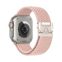 Pulseira Trançada Solo Loop De 49mm 46mm 44mm 45mm 42mm 40mm 41mm Para Apple Watch Ultra Série 10 9
