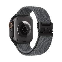 Pulseira Trançada Solo Loop Para Apple Watch 45mm 44-40mm 41mm Compatível Com Series 9 7 3 5 4 SE 6