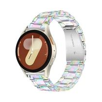 Pulseira Transparente De 20mm Para Samsung Galaxy Watch 7 40/44mm, Bracelete Feminino Com Correia Pulseira Transparente De 20mm Para Samsung Galaxy Watch 7 40/44mm, Bracelete Feminino Com Correia