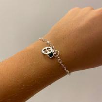 Pulseira Trevo Da Sorte 100% Prata925