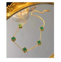 Pulseira Trevo Virginia Pedra Branca Ou Verde Da Sorte 1865899