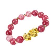 Pulseira Unissex Pixiu Guardião, Contas De Feng Shui Chinesas Para Sorte E Riqueza, Pulseira Para