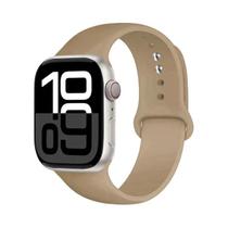 Pulseira Universal De Silicone Para Apple Watch 44mm 45mm 41mm 49mm 40mm 42mm 46mm