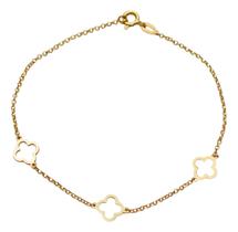 Pulseira Van Cleff Menor Ouro 18k