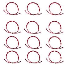 Pulseira Vermelha Kabbalah 7 Nós 12 Unidades