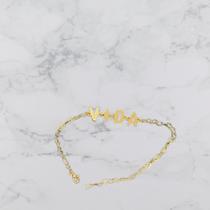 Pulseira Vida Folheada a ouro 18k